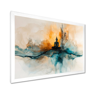 «Whispering Light Of Buddhism III» - Décoration murale bouddhisme