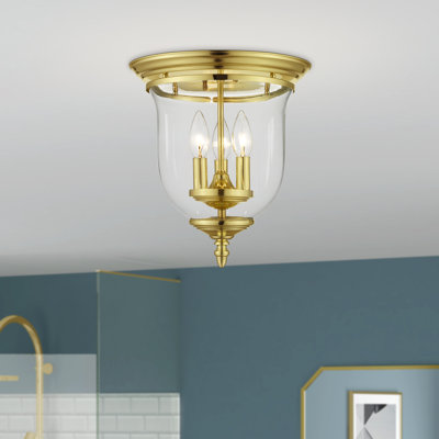 Plafonnier encastré 3 lumières 11,5 po Aaven