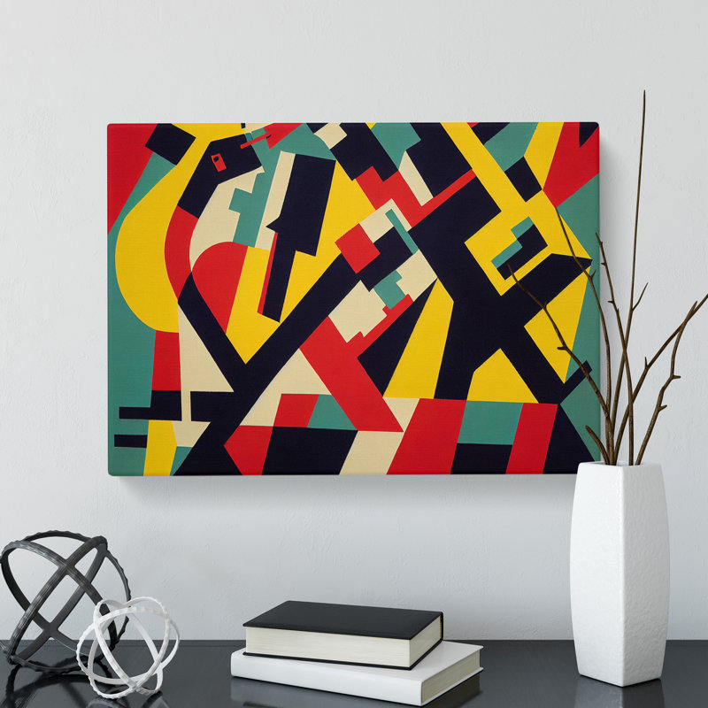 Enlightening Modern Abstract - Wrapped Canvas, 50cm H x 76cm W x 3cm D