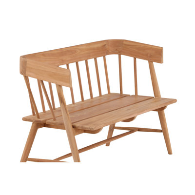 Bornholm 132Cm Wide Outdoor Teak Garden Sofa