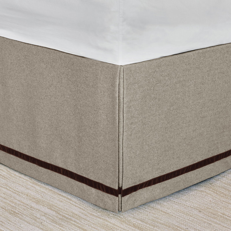 Cristobal Pleated Bed Skirt, Twin