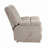 Chenille Upholstered Reclining Chair-1073970906