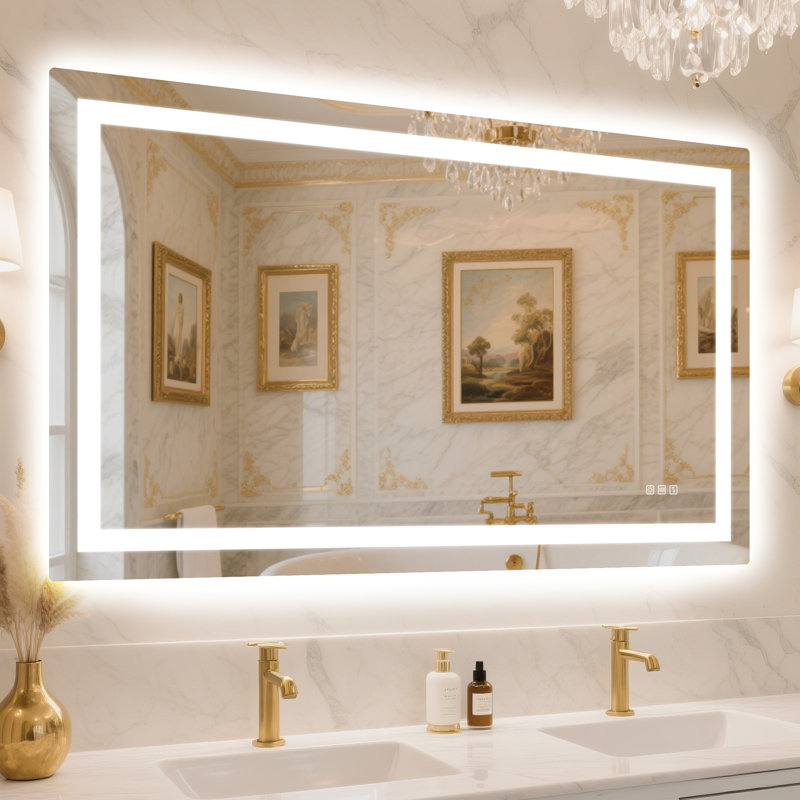 Miroir de salle de bain Abbagail, 36 po x 60 po
