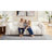Modern Upholstered Sofa, Tufted Couch-1154996736