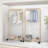Mickelle Metal Rolling Clothes Rack