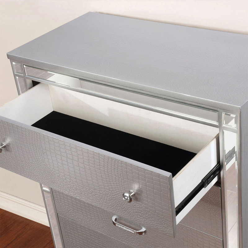 Commode 5 tiroirs Mevlida