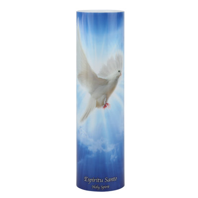 Unscented Flameless Candle with Plastic Holder