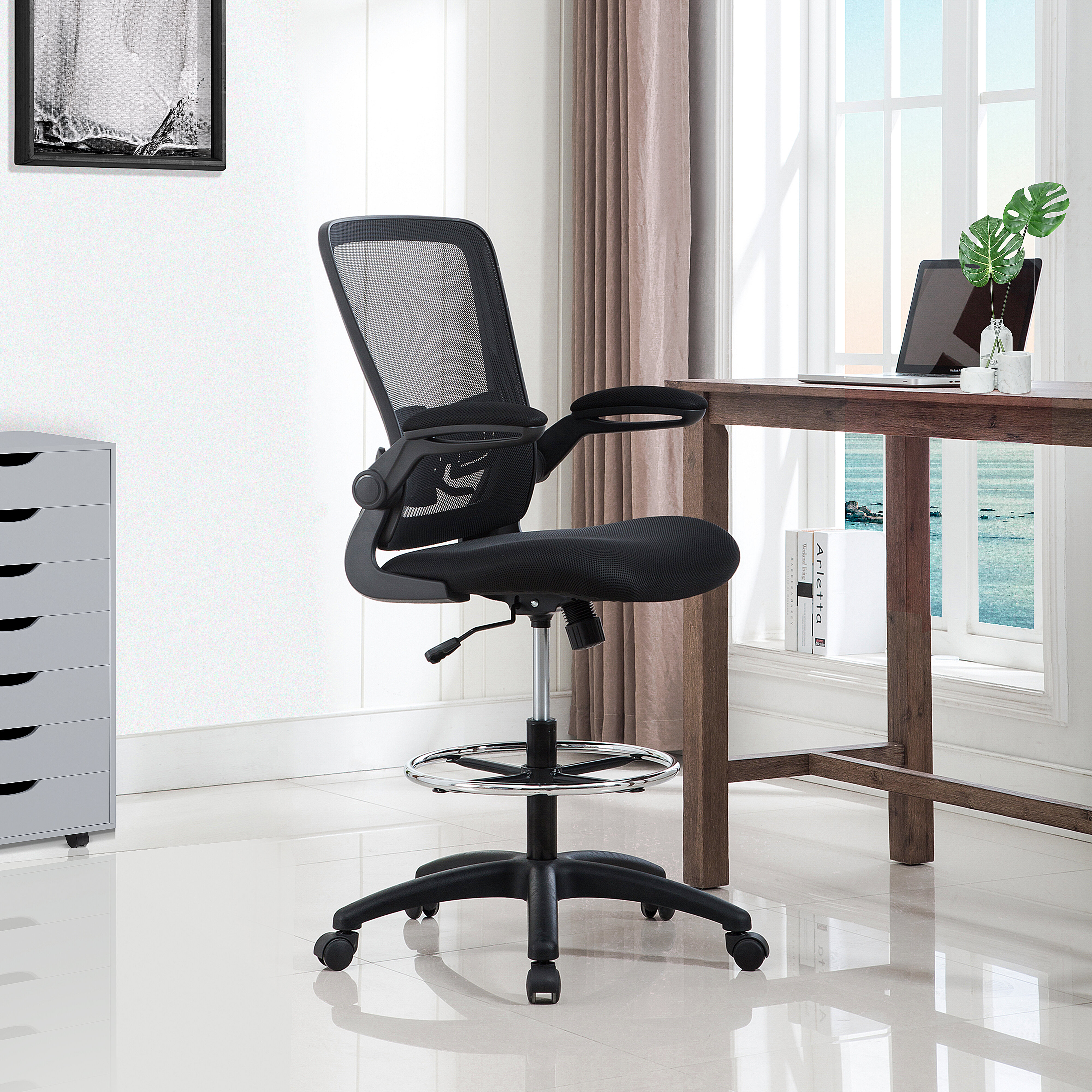 https://assets.wfcdn.com/im/23087572/compr-r85/1962/196229832/flip-top-ergonomic-mesh-drafting-swivel-desk-chair-lumbar-support-height-adjustable-with-foot-ring.jpg
