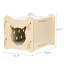 Maison pour chat en bois Chote