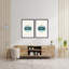 Coastal Retreat Oceanic Duology: Abstract Circles Diptych-618073099