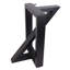 Pied de table en acier Rangely