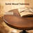 Cecy Pine Round Solid Wood Top with Iron Base Dining Table-306142394