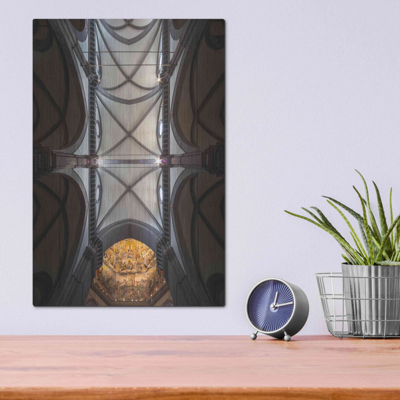 Winston Porter «The Spider Web» par Giuseppe Tour, art mural en métal, H 16 po x l 12 po