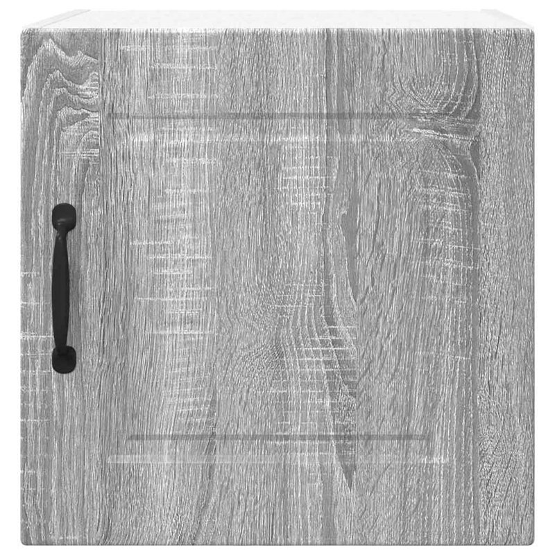 Vidaxl Kitchen Wall Cabinet Brown Oak 40 X 31 X 40 Cm Engineered Wood, Grey Sonoma, 40cm H x 40cm W x 31cm D