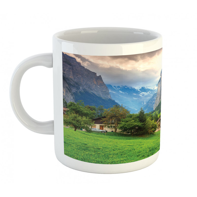 Grande tasse à café européenne