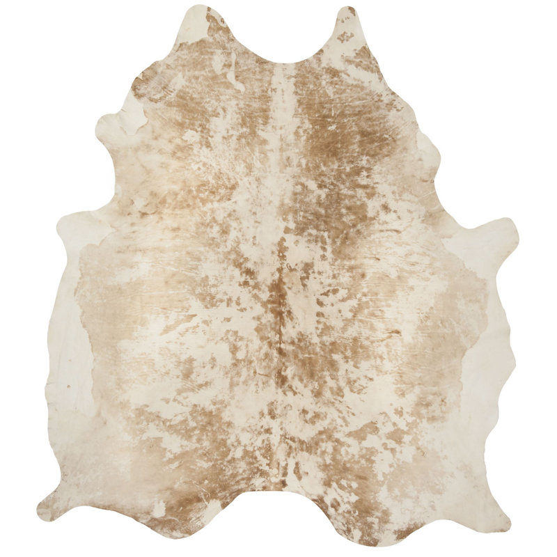 Lilly Natural Cowhide Animal Print Rug