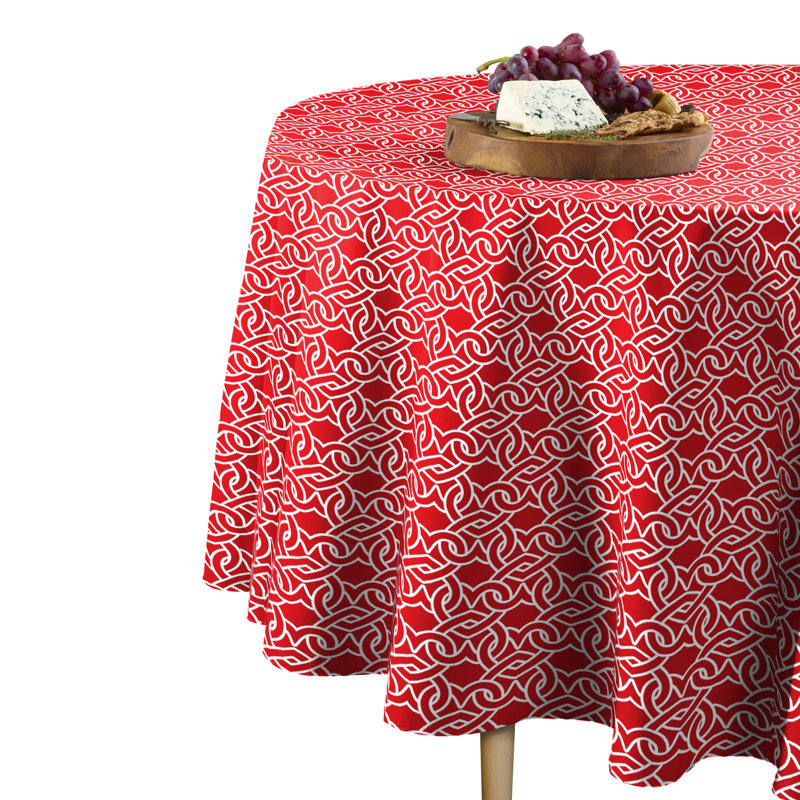 Sisson Hearts Tablecloth, 70" x 70"