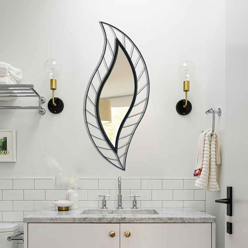 Leaf Design Metal Frame