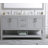 Scottsbluff 60'' Double Bathroom Vanity with Engineered Marble Top-1622231313