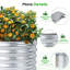 Lit de jardin surélevé en métal 16,7 po Muffin-123139744
