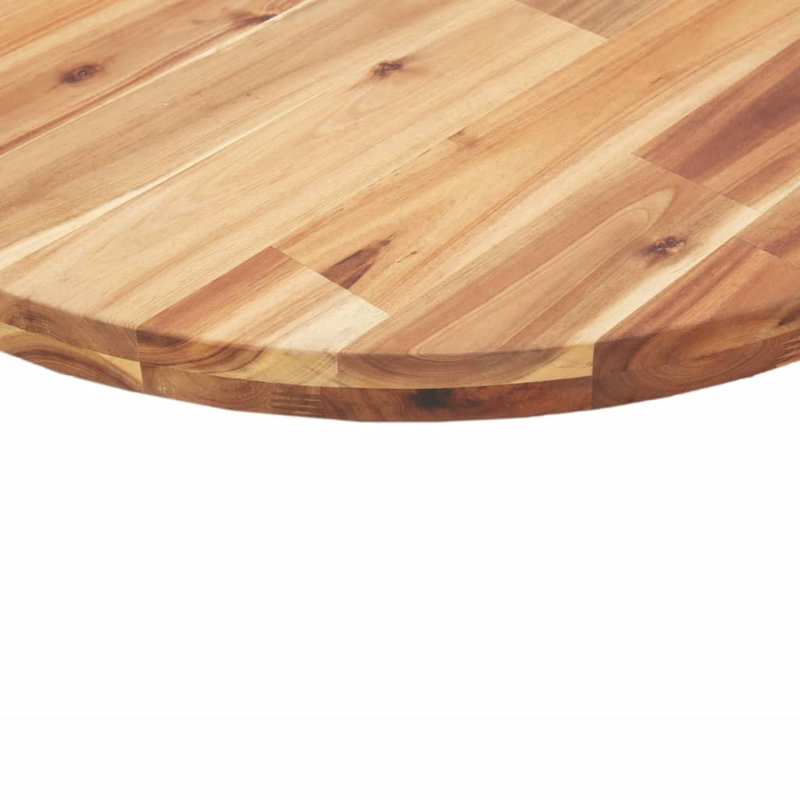 Plateau de table en bois d'acacia massif naturel vidaXL
