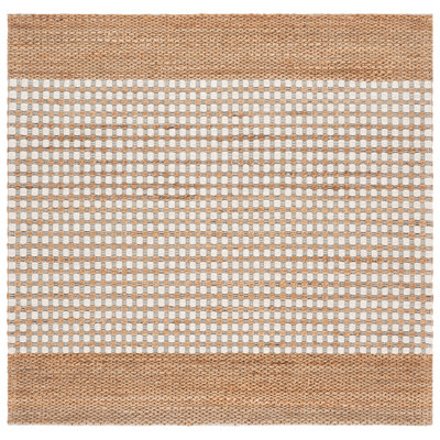 Martha Stewart 9529 Hand Tufted 40% Jute; 40% Wool; 20% Cotton Geometric Rug