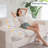74.8" Upholstered Sofa Couch Compression Sofa-127882773