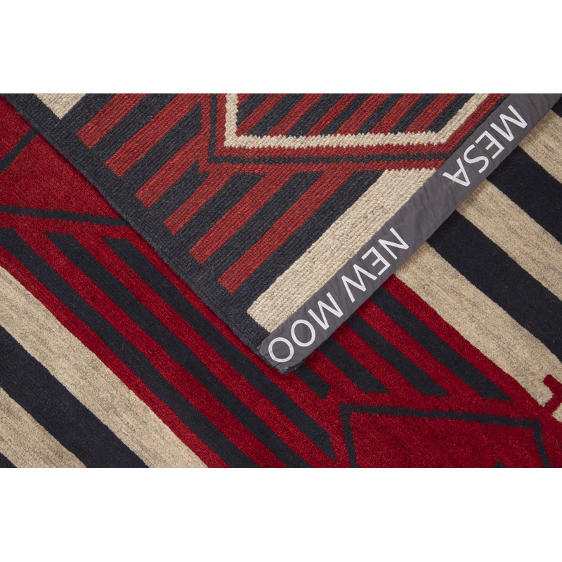 Mesa Wool Southwestern Area Rug, Rectangle 10' x 14'