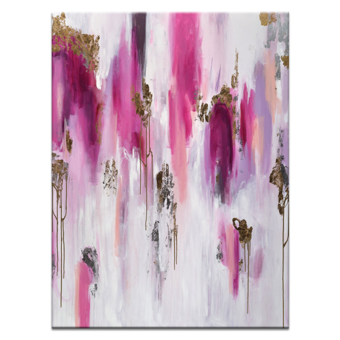 'Raspberry Crush' Art Prints on Canvas