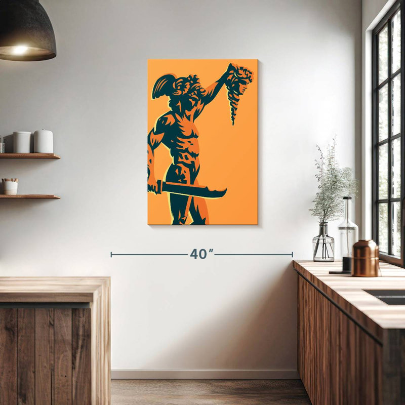 Leisha Perseus Medusa, H 36 po x l 24 po