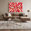 Art mural sur toile rose-120508532
