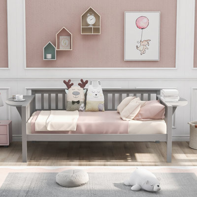 Daybed, Wood Slat Support,