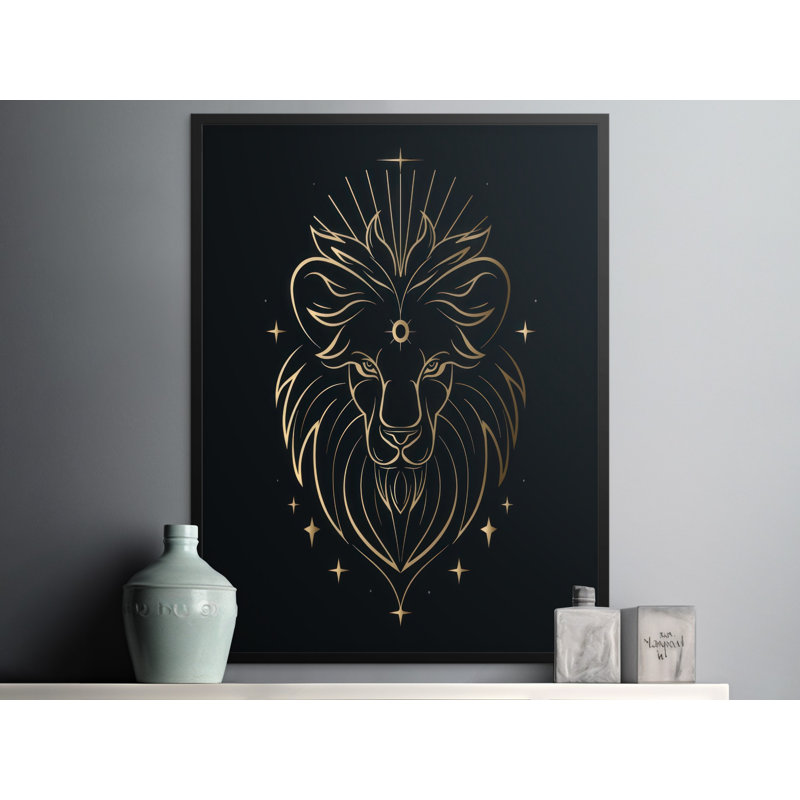 Mehar 1 Piece Floater Frame Wall Art, 8x12
