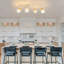 White 4-Light Iron Ceiling Spotlight