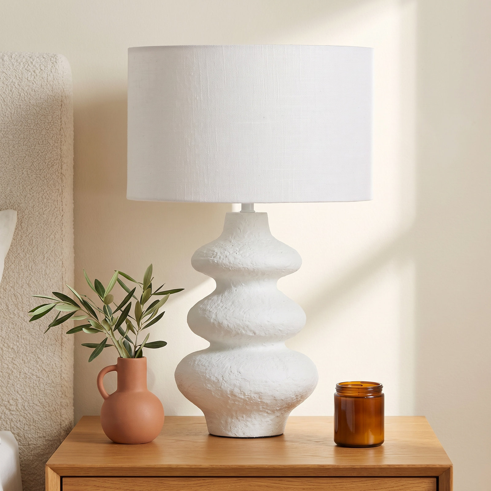 Stone Table Lamp