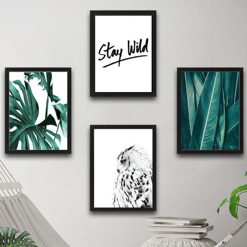 Anonymous - 4 Piece Single Picture Frame Print