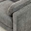 Petit canapé causeuse moderne en chenille de style Mid-Century avec coussins de dossier 58,66 po Nataleigh-1959370923