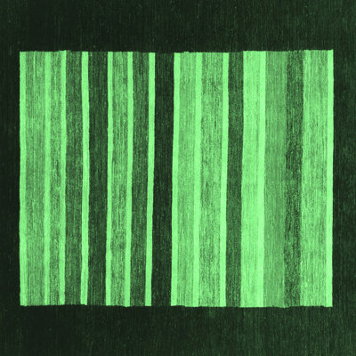 Washable Striped Indoor Rug