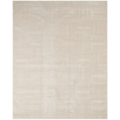 Tapis taupe moderne Ebern Designs Reimann