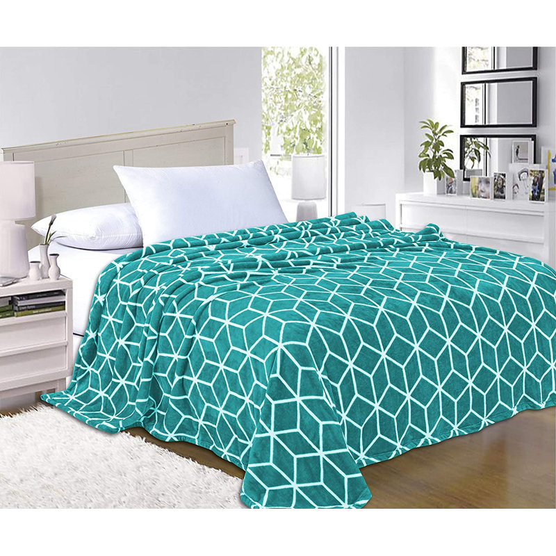 Couverture polaire, Simple TG, Turquoise