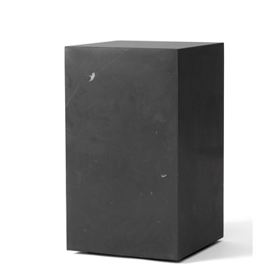 Plinth Marble End Table