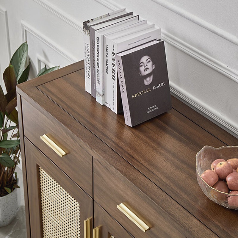 Italian style minimalist storage shoe cabinet