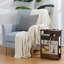 40cm W Metal Bedside Table-914059255