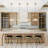 1-Light Dome Ribbed Glass Texture Pendant-130737681