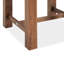 Tabouret d'appoint en bois d'acacia massif-393479274