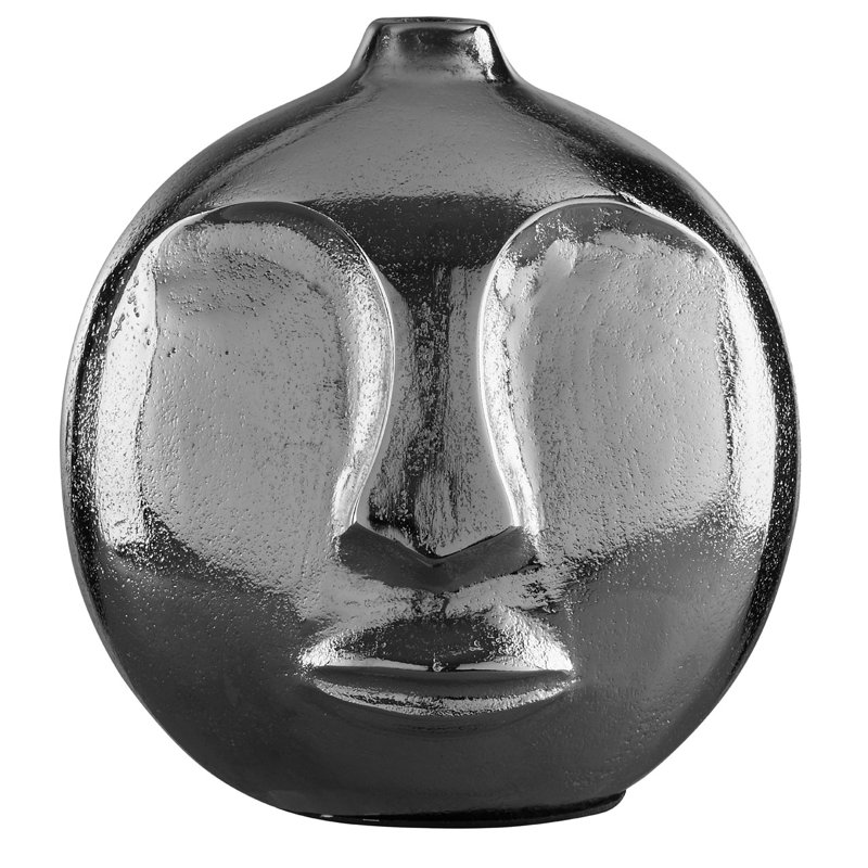 Becerra Metal Table Vase, 21cm H x 19cm W x 17cm D