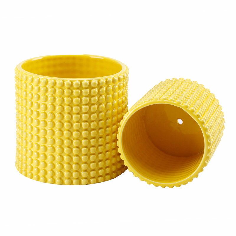 Pot Planter, Yellow
