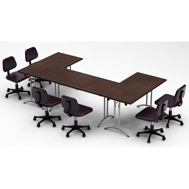 120 " Synthetic Laminate Rectangle Conference Table, Java
