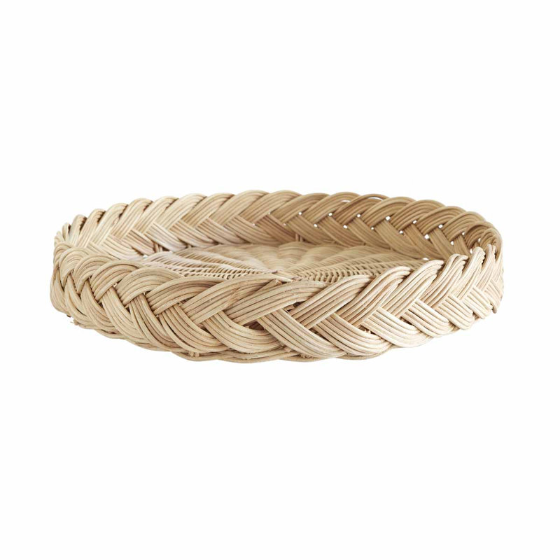Maru Rattan Bread Basket, 17.72"