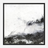 Black & Gray II - Artist Enhanced Canvas Print